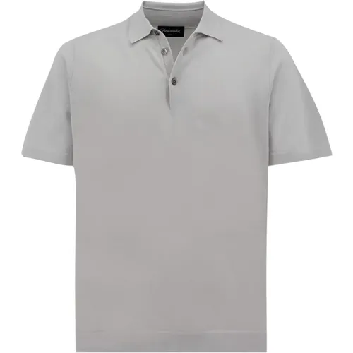Classic Cotton Polo Shirt , male, Sizes: 3XL, 2XL - Drumohr - Modalova