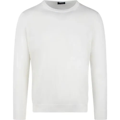 Cotton Knit Sweater , male, Sizes: XL - Drumohr - Modalova