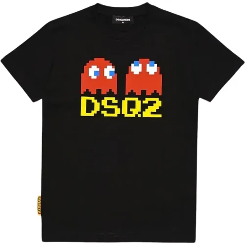 Cool Fit T-Shirt mit kurzen Ärmeln - Dsquared2 - Modalova