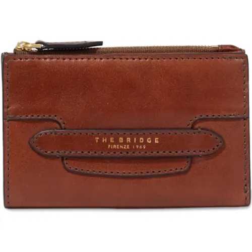 Wallet Elegant Compact Lucrezia , female, Sizes: ONE SIZE - The Bridge - Modalova