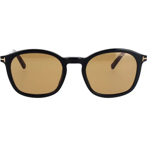 Men's Jayson Sunglasses Ft1020/S 01E , unisex, Sizes: 52 MM - Tom Ford - Modalova