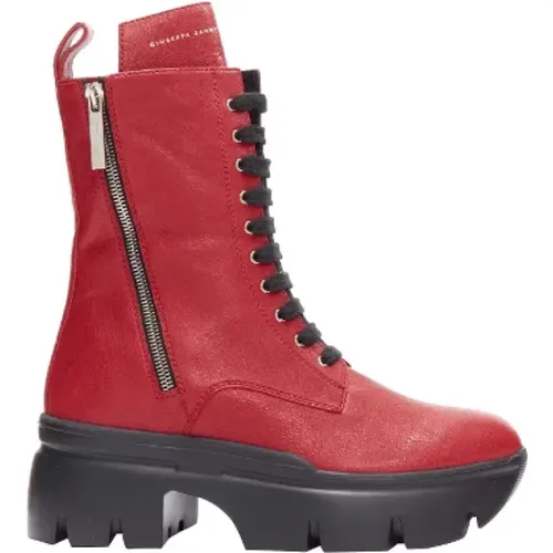 Pre-owned Leder boots - Giuseppe Zanotti Pre-owned - Modalova