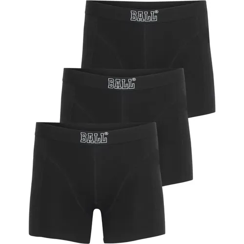 Schwarze Boxer Accessoires Unterwäsche 50400009 , Herren, Größe: L - Ball - Modalova