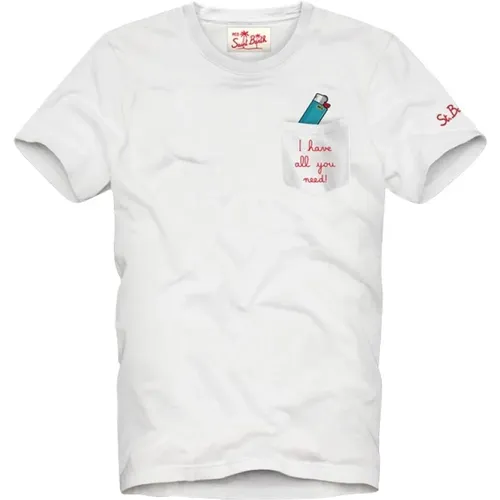 T-shirts and Polos , male, Sizes: 2XL, S - Saint Barth - Modalova