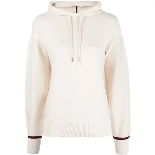 Global stp hoodie sweater , female, Sizes: S - Tommy Hilfiger - Modalova