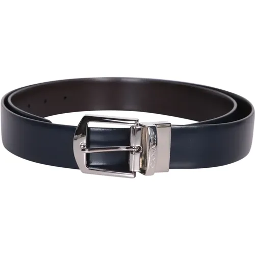 Leather Belts , male, Sizes: 95 CM, 105 CM, 110 CM - Canali - Modalova