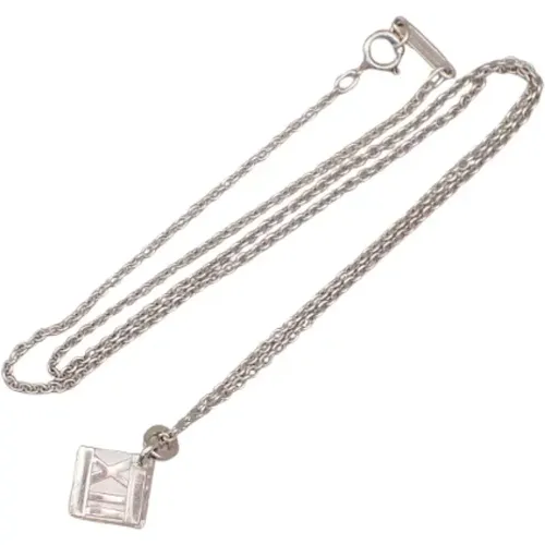 Pre-owned Silver necklaces , female, Sizes: ONE SIZE - Tiffany & Co. Pre-owned - Modalova