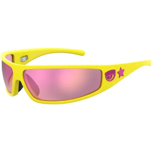 Pink Sungles CF 7017/S , female, Sizes: ONE SIZE - Chiara Ferragni Collection - Modalova