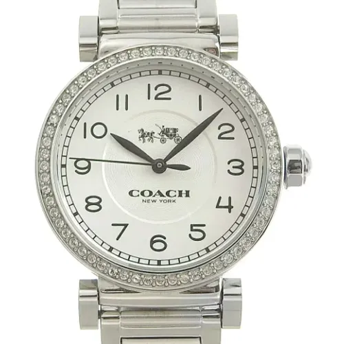 Pre-owned Stainless Steel watches , female, Sizes: ONE SIZE - Coach Pre-owned - Modalova