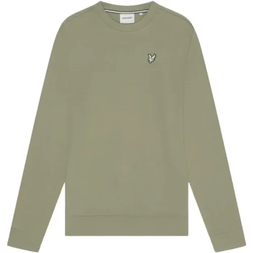 Diagonaler Strickpullover Grün - Lyle & Scott - Modalova