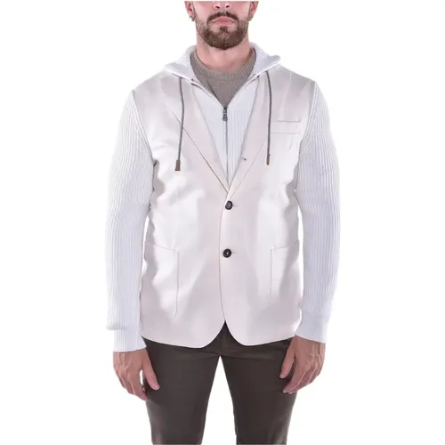 Removable Hooded Jacket with Vest , male, Sizes: XL, S - Eleventy - Modalova