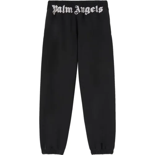 Schwarze Hose für Männer Aw24 , Herren, Größe: S - Palm Angels - Modalova