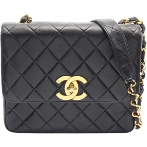 Pre-owned Leather chanel-bags , female, Sizes: ONE SIZE - Chanel Vintage - Modalova