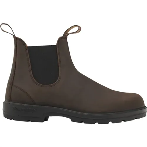Leather Ankle Boots Black , male, Sizes: 11 UK, 10 UK - Blundstone - Modalova