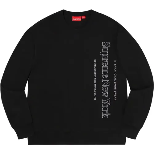 Limited Edition Side Logo Crewneck , male, Sizes: M, L, S - Supreme - Modalova