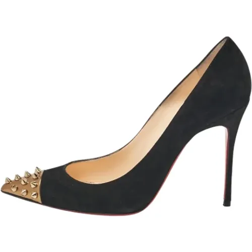 Pre-owned Leather heels , female, Sizes: 5 UK - Christian Louboutin Pre-owned - Modalova