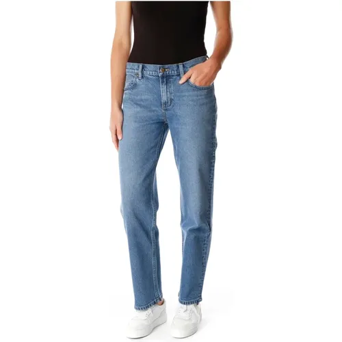 Jane Straight Fit Midwaist Jeans , Damen, Größe: W28 L31 - Lee - Modalova