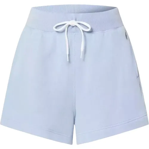 Blaue Baumwollshorts , Damen, Größe: S - Ralph Lauren - Modalova