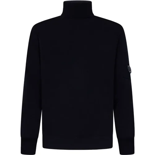 Blaue Sweatshirts für Männer Aw23 , Herren, Größe: XL - C.P. Company - Modalova