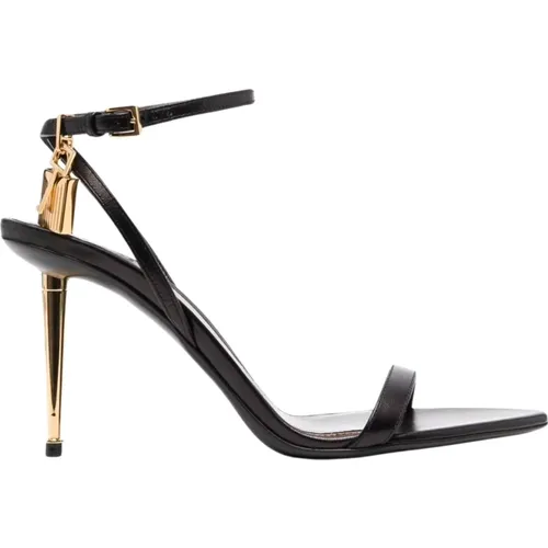 Padlock Sandals , female, Sizes: 4 UK - Tom Ford - Modalova