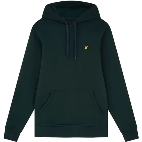 Dark Pullover Hoodie , male, Sizes: XL, L, M, 2XL - Lyle & Scott - Modalova