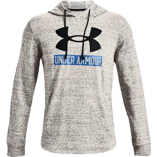 Rival Terry Langarm-T-Shirt , Herren, Größe: S - Under Armour - Modalova