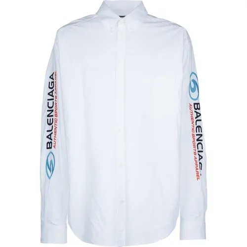 Shirts , male, Sizes: M, XL, L - Balenciaga - Modalova