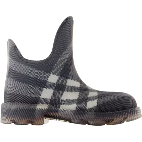 Lf Marsh Low Ankle Boots - Rubber - , female, Sizes: 5 UK - Burberry - Modalova