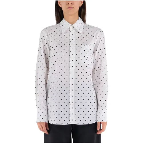 Polka Dot Shirt , female, Sizes: M - Marni - Modalova