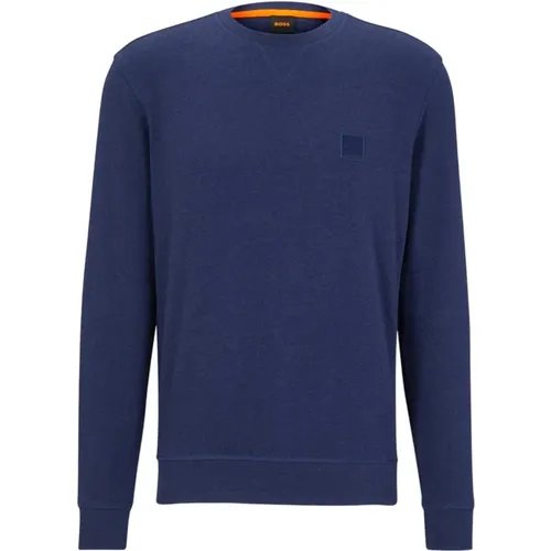 Crew Neck Sweatshirt , male, Sizes: S, M - Hugo Boss - Modalova