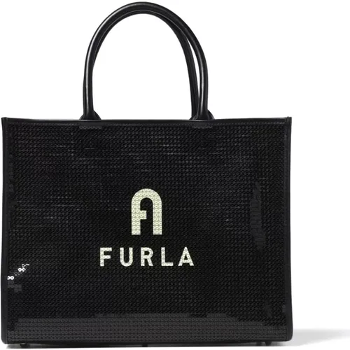 Stylish Leather Bag , female, Sizes: ONE SIZE - Furla - Modalova