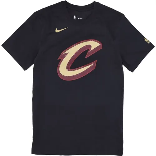 City Edition Tee Schwarz NBA , Herren, Größe: XS - Nike - Modalova