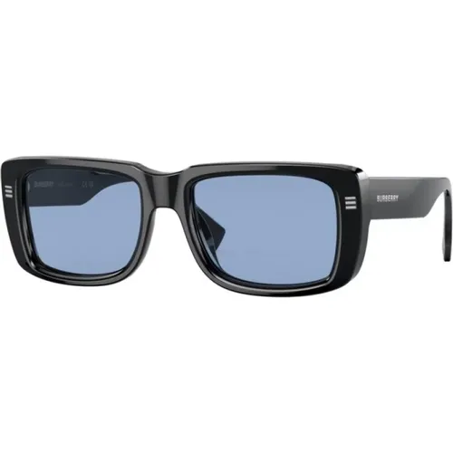 Stilvolle Sonnenbrille im klassischen Design , Herren, Größe: 55 MM - Burberry - Modalova
