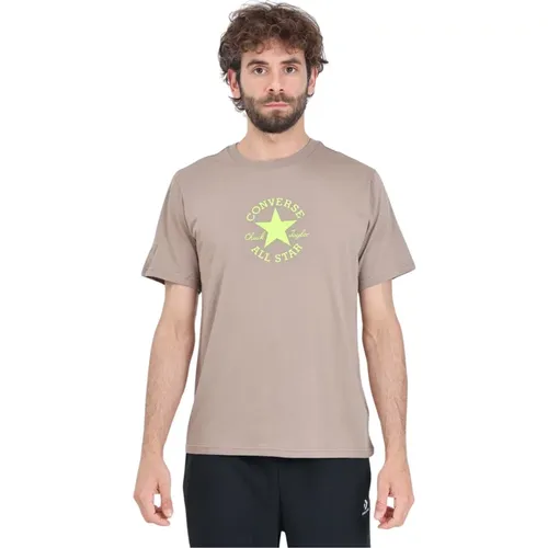 T-Shirts , Herren, Größe: L - Converse - Modalova