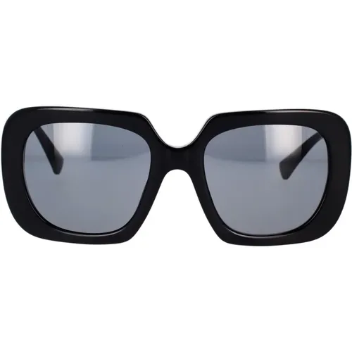 Quadratische Sonnenbrille Ve4434 Gb1/87 - Versace - Modalova