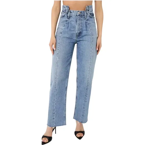 High Rise Wide Leg Jeans Agolde - Agolde - Modalova