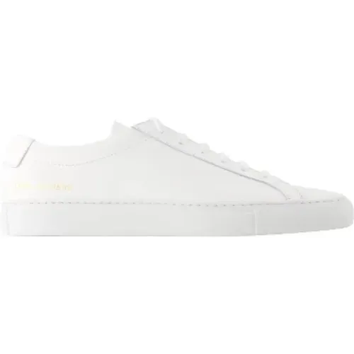 Leather sneakers , male, Sizes: 6 UK - Common Projects - Modalova