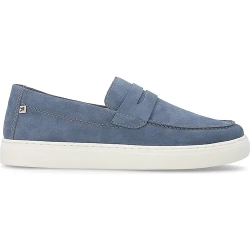 Blaue Sneakers für Männer , Herren, Größe: 45 EU - Rieker - Modalova