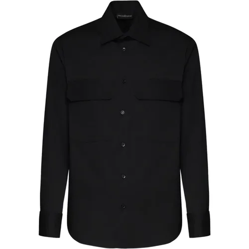 Life Shirt with Italian Collar , male, Sizes: M, L, XL, 2XL - Giuliano Galiano - Modalova