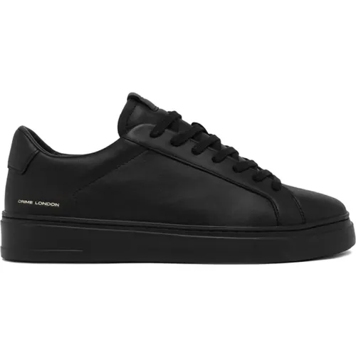 Leather Sneakers High Quality , male, Sizes: 6 UK, 7 UK, 10 UK, 8 UK, 9 UK - Crime London - Modalova