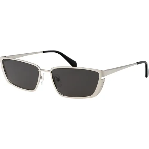 Stylish Richfield Sunglasses for Summer , unisex, Sizes: 56 MM - Off White - Modalova