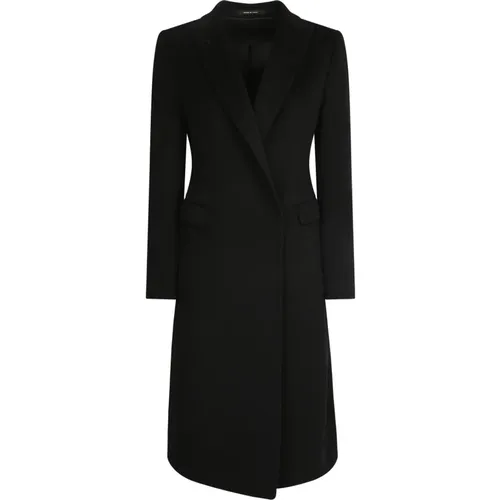 Slim Fit Cashmere Trench Coat , female, Sizes: XL - Tagliatore - Modalova