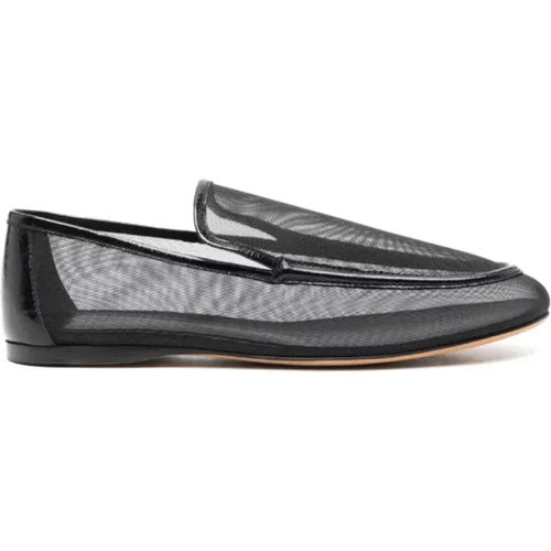 Schwarze Mesh Loafers Slip-On Stil - Khaite - Modalova