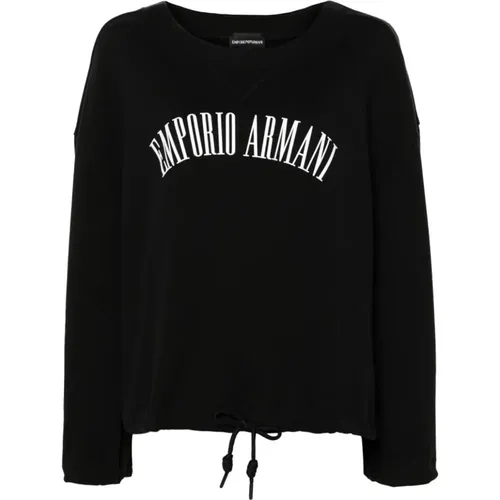 Sweatshirts , Damen, Größe: S - Emporio Armani - Modalova