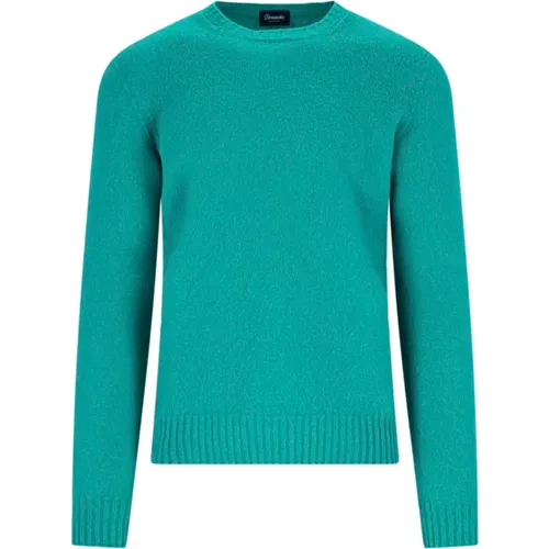 Grüne Pullover für Männer , Herren, Größe: XL - Drumohr - Modalova