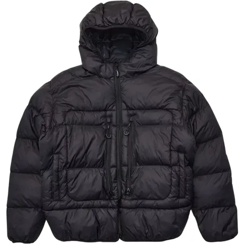 Schwarze Sturm Puffer Jacke , Herren, Größe: XL - IUTER - Modalova