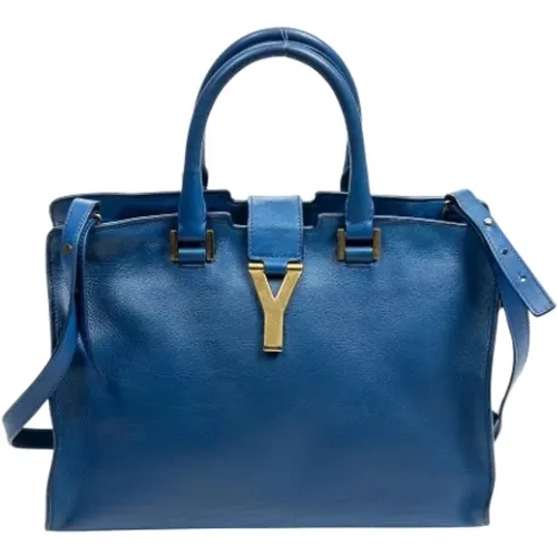 Pre-owned Leather shoulder-bags , female, Sizes: ONE SIZE - Yves Saint Laurent Vintage - Modalova