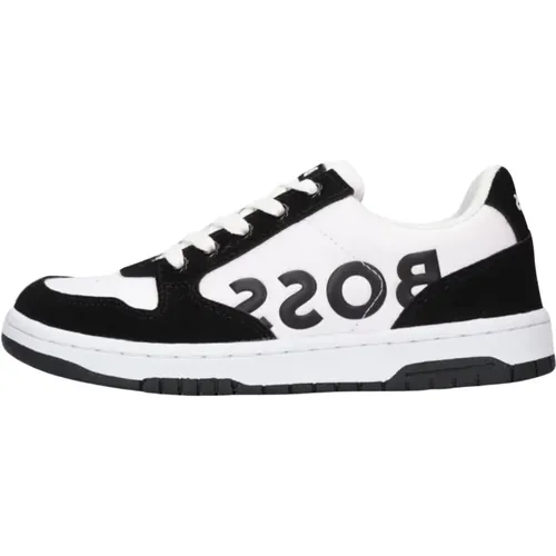 Jungen Niedrige Sneakers Körbe 29359 - Boss - Modalova