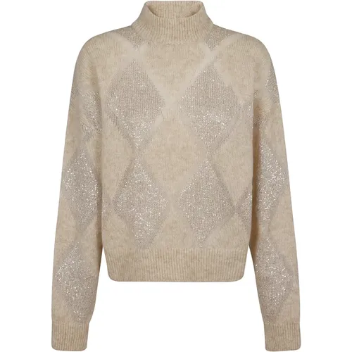 Nude & Neutrals Pailletten Pullover Aw24 - BRUNELLO CUCINELLI - Modalova