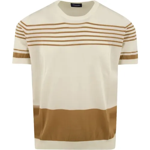 Stilvolle T-Shirts und Polos , Herren, Größe: XL - Drumohr - Modalova